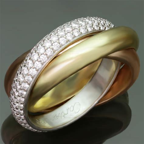 cartier price list rings|cartier 3 rings in one.